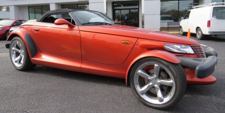 Dodge PVF Prowler Flame Orange Basecoat+ Reducer Quart (Basecoat Only) Kit