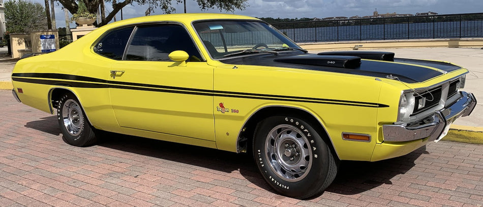 Dodge Y3 Citron Yella Basecoat Clearcoat Quart Complete Paint Kit