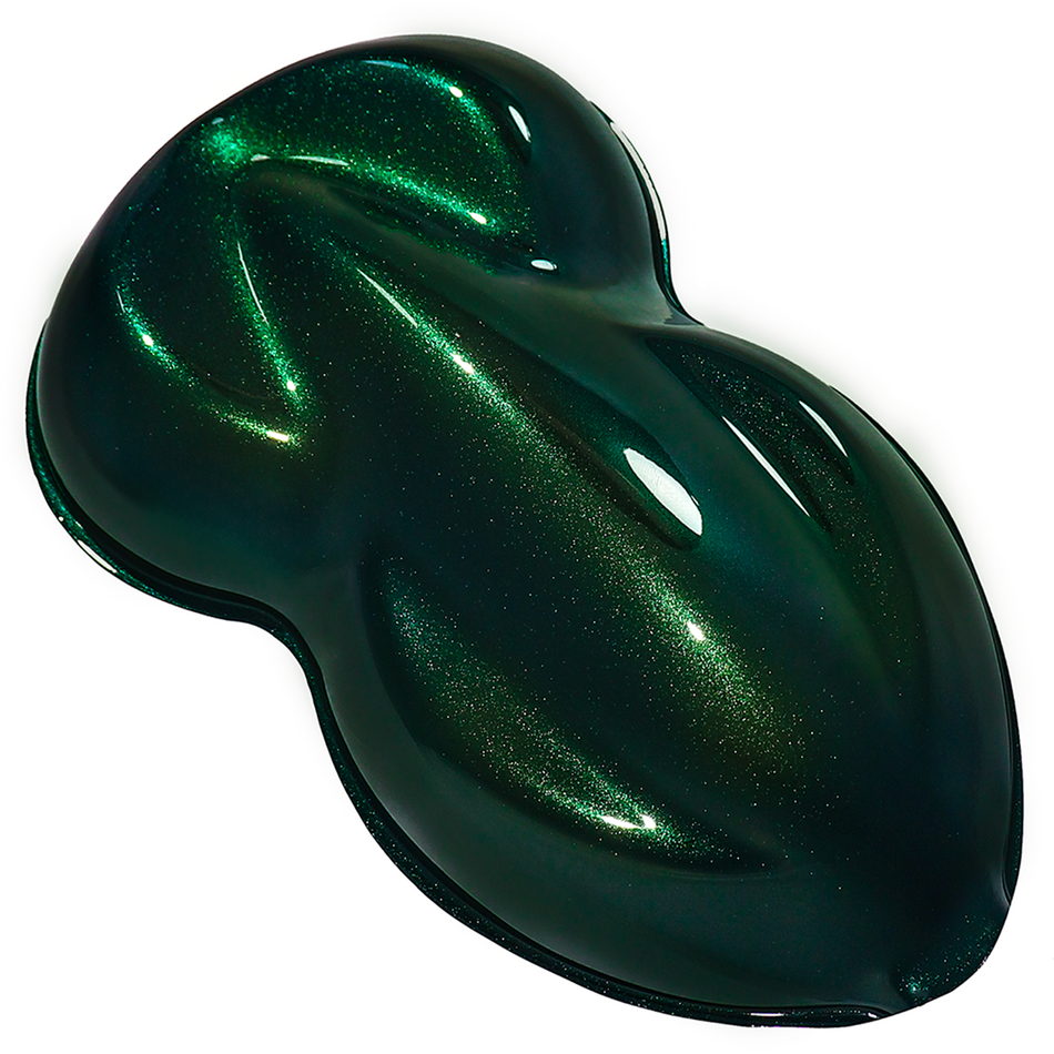 Candy Pearl Emerald Splash Basecoat Quart Complete Kit (Over Black Base)