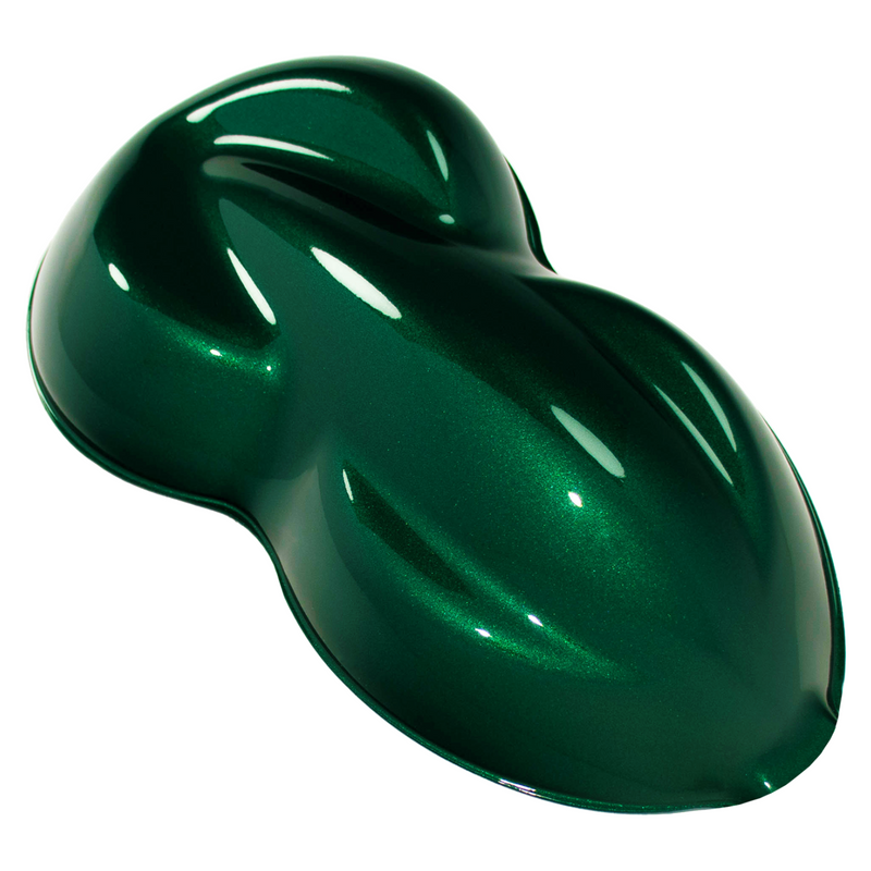 Emerald Green Pearl Basecoat With Reducer Gallon (Basecoat Only) Paint Kit