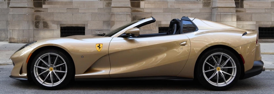 Ferrari 104C Oro Chiaro Basecoat With Reducer Quart (Basecoat Only) Kit