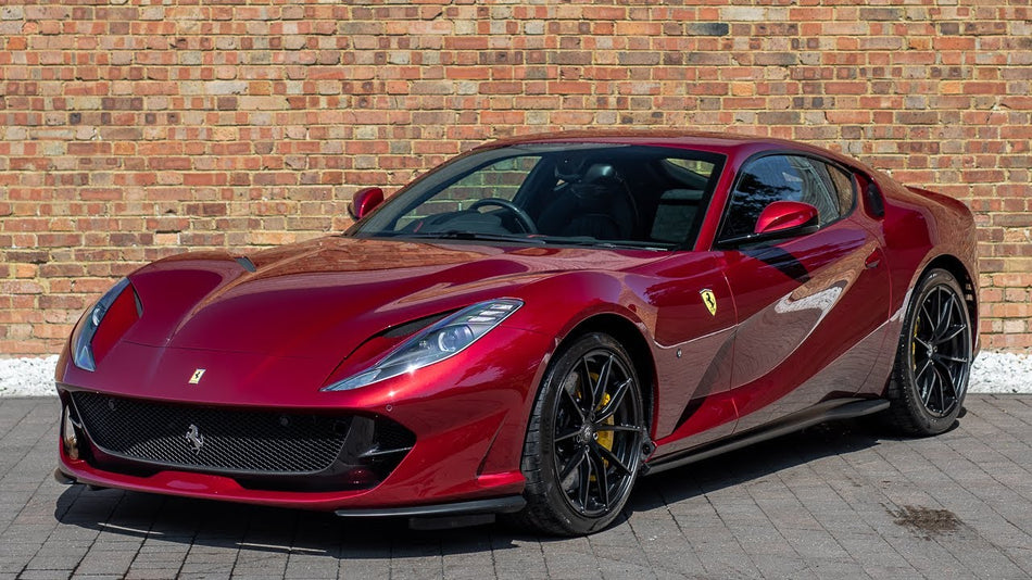 Ferrari 226124 Rosso Rubino Basecoat With Reducer Gallon (Basecoat Only)