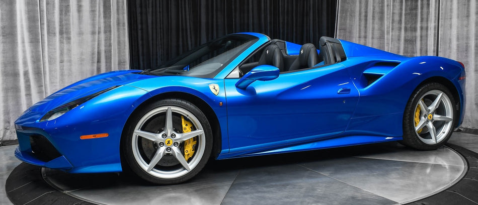 Ferrari 266915 Blu Corsa Basecoat Clearcoat Quart Complete Paint Kit