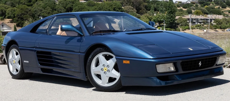 Ferrari 504C Blu Sera Basecoat With Reducer Quart (Basecoat Only) Kit