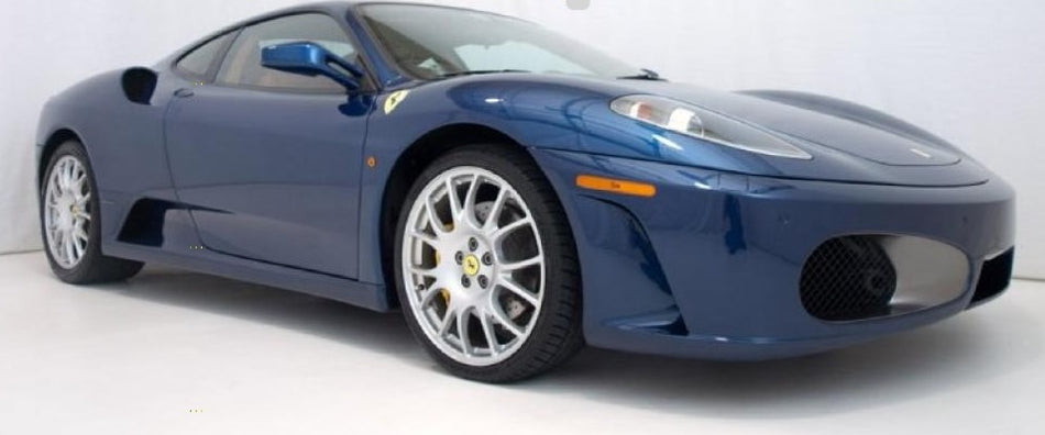 Ferrari 523 Blu Nart Basecoat Clearcoat Quart Complete Paint Kit