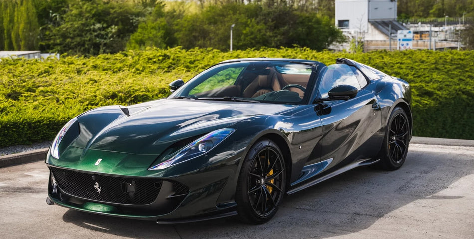 Ferrari 610 Verde Zeltweg Basecoat With Reducer Quart (Basecoat Only) Kit