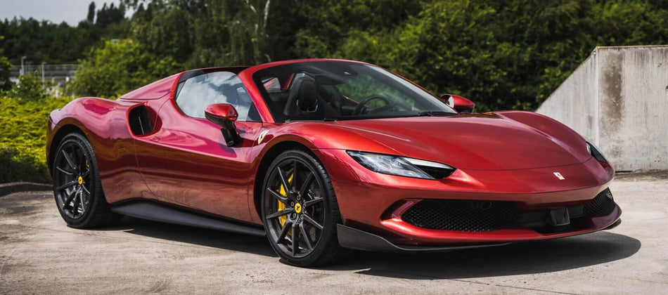 Ferrari 666006 Rosso Fiorano Basecoat With Reducer Gallon (Basecoat Only)