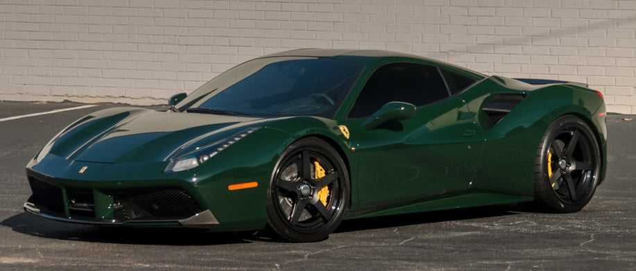 Ferrari 690 Verde Abetone Basecoat With Reducer Quart (Basecoat Only) Kit