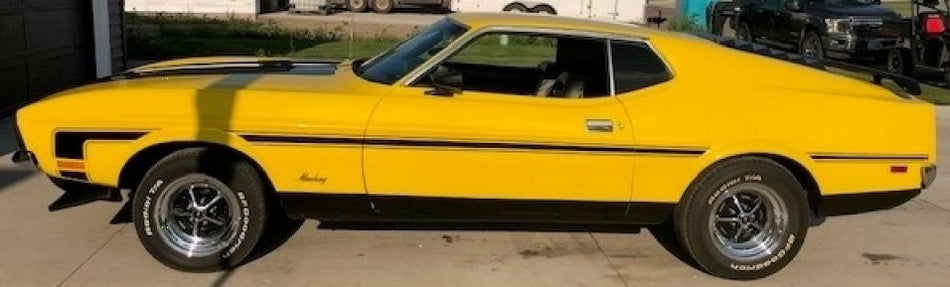 Ford Code D Grabber Yellow Basecoat Clearcoat Quart Complete Paint Kit