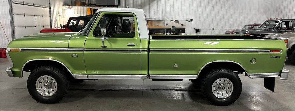 Ford Code W Medium Green Glow Basecoat Clearcoat Complete Gallon Kit