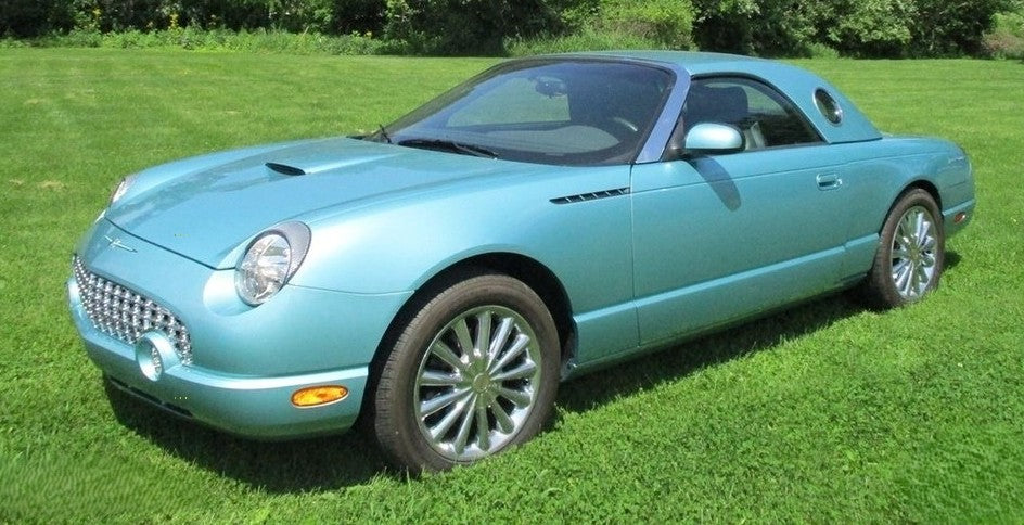 Ford LY Thunderbird Blue Metallic Basecoat Clearcoat Quart Complete Paint Kit