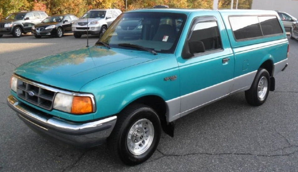 Ford PM Bright Calypso Basecoat With Reducer Quart (Basecoat Only) Kit