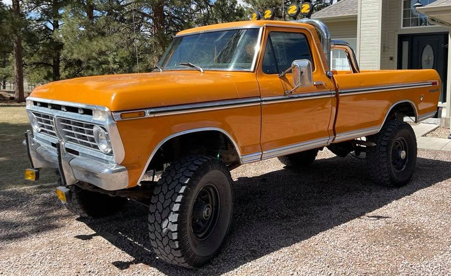 Ford Code Q Parrot Orange Basecoat Clearcoat Quart Complete Paint Kit