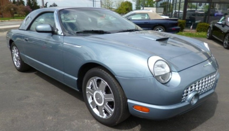 Ford SP Medium Steel Blue Basecoat Clearcoat Quart Complete Paint Kit