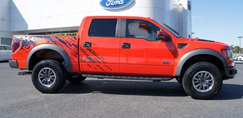 Ford UY Molten Orange Tri-Coat Pearl Basecoat Clearcoat Quart Paint Kit