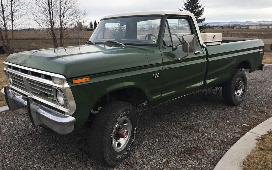 Ford Code V Mallard Green Basecoat Clearcoat Quart Complete Paint Kit