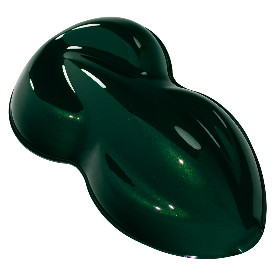 Peacock Green Metallic Basecoat With Reducer Gallon (Basecoat Only) Paint Kit