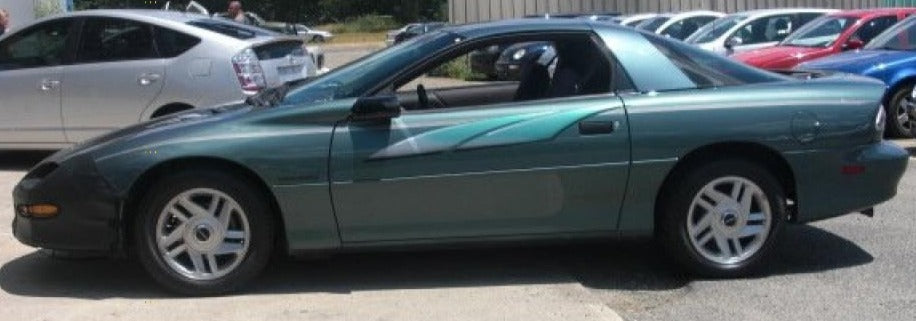 GM WA5398 Dark Green Gray Metallic Basecoat Clearcoat Complete Gallon Kit