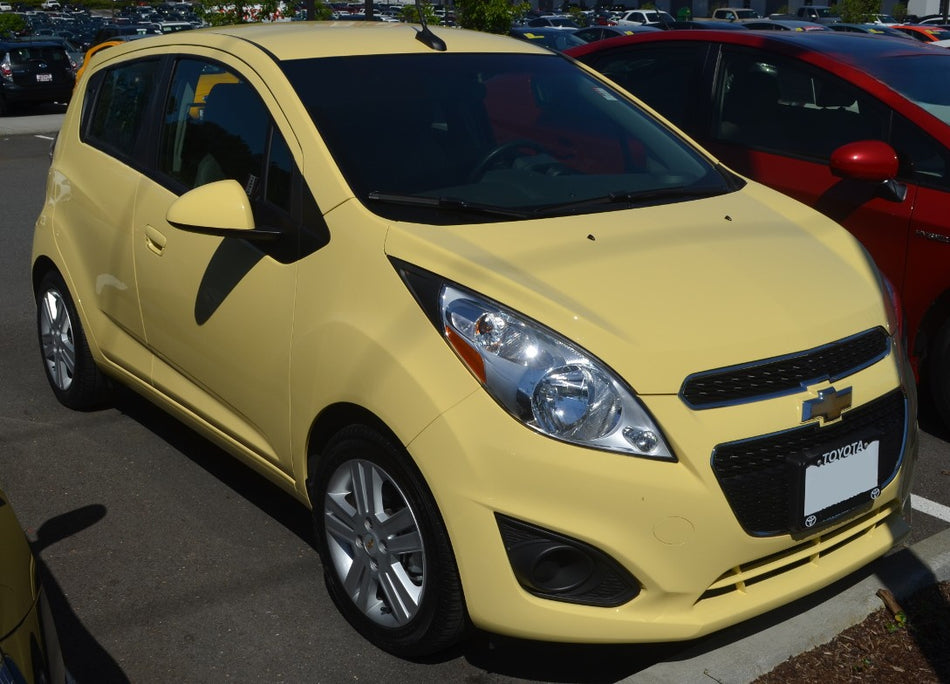 GM WA726J Honey Mellow Yellow Basecoat Clearcoat Quart Complete Paint Kit