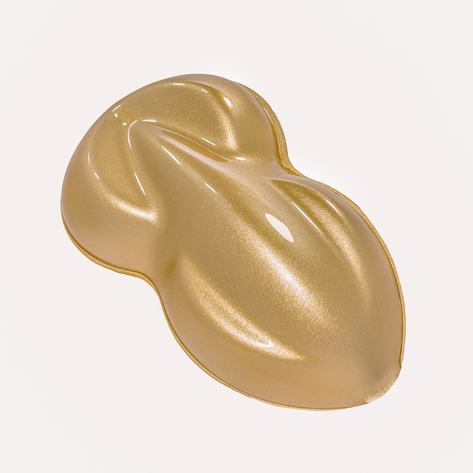 Golden Eye Metallic Basecoat + Reducer Quart (Basecoat Only) Kit