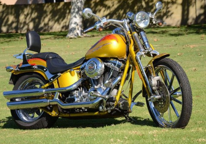 Harley Davidson Amarillo Gold Basecoat Clearcoat Quart Complete Paint Kit