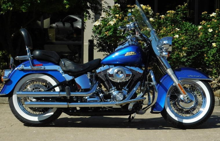 Harley Davidson Deep Cobalt Pearl Basecoat With Reducer Quart (Basecoat Only)