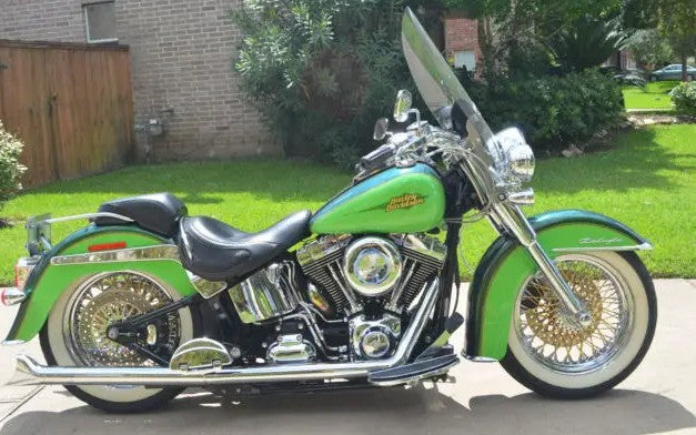 Harley Davidson Light Green Envy Tri-Coat Candy Complete Gallon Kit