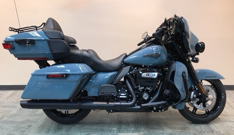 Harley Davidson Sharkskin Blue Basecoat Clearcoat Quart Paint Kit