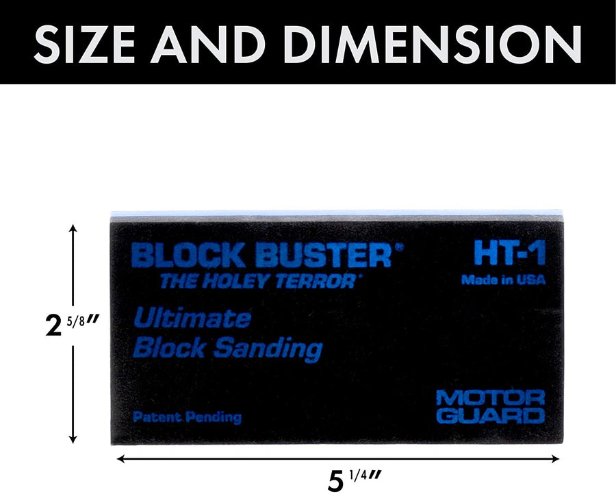 Motor Guard Holey Terror Sanding Block 2-5/8