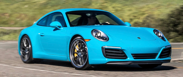 Porsche M5C Miami Blue Basecoat With Reducer Gallon (Basecoat Only