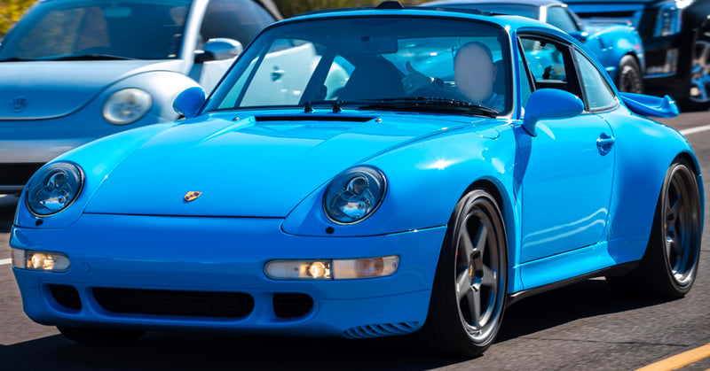 Porsche L39E Rivera Blue Basecoat Clearcoat Complete Gallon Kit