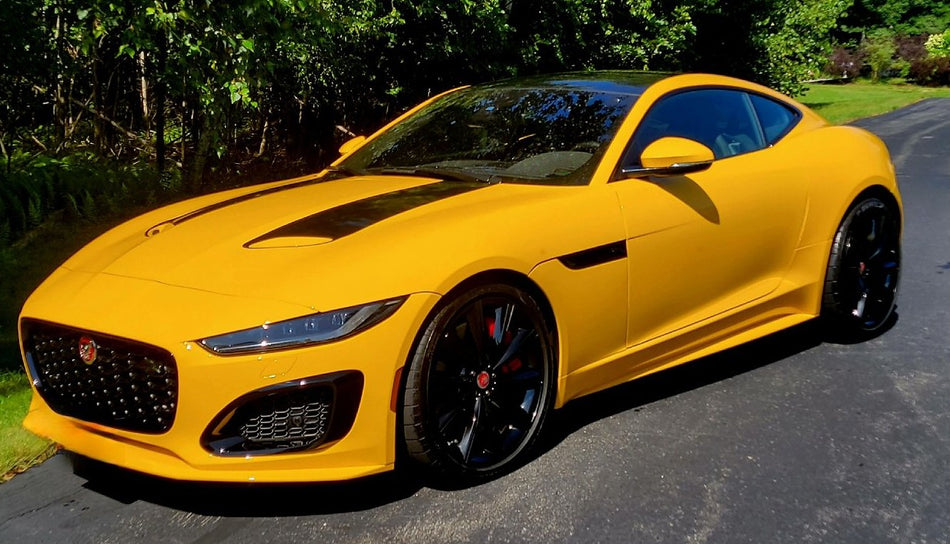 Jaguar FCQ Sorrento Yellow Basecoat With Reducer Quart (Basecoat Only)