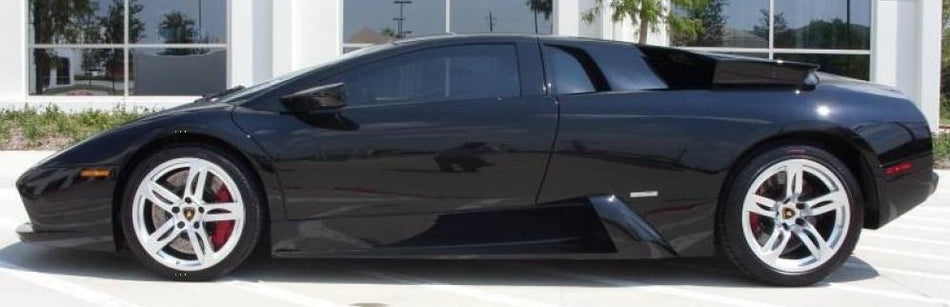 Lamborghini 0051 Nero Aldebaran Basecoat Clearcoat Complete Gallon Kit