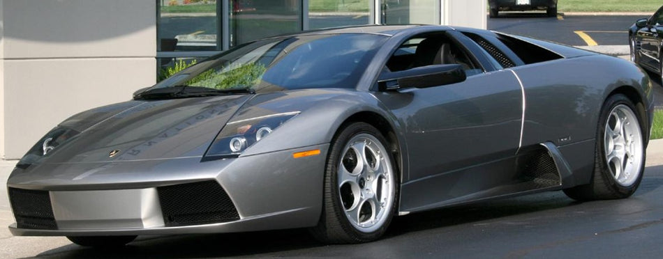 Lamborghini 0048 Grigio Antares Basecoat Clearcoat Complete Gallon Kit