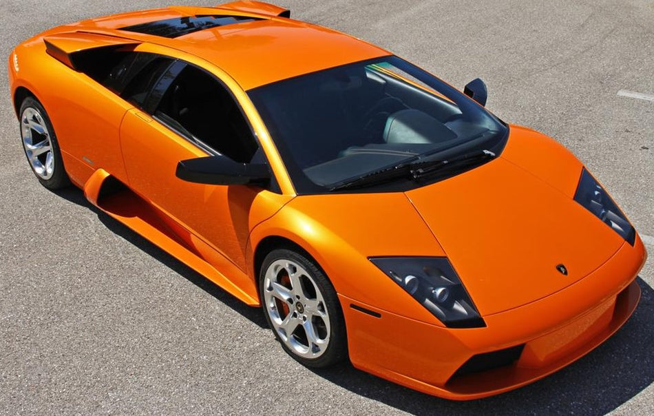 Lamborghini 0058 Arancio Atlas Tri-coat Pearl Basecoat Clearcoat Complete Gallon