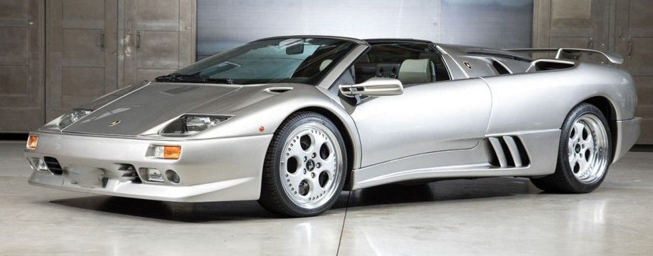 Lamborghini 0070 Millenium Silver Basecoat Clearcoat Quart Complete Paint Kit