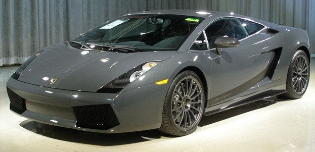 Lamborghini 0098 Grigio Telesto Basecoat Clearcoat Complete Gallon Kit