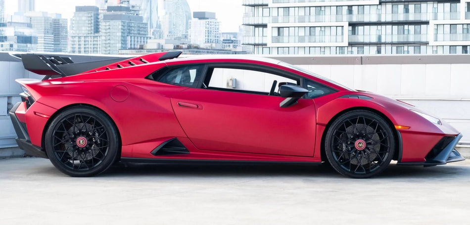 Lamborghini 0170 Rosso Pyra (Matte) Tri-coat Basecoat Clearcoat Gallon Kit