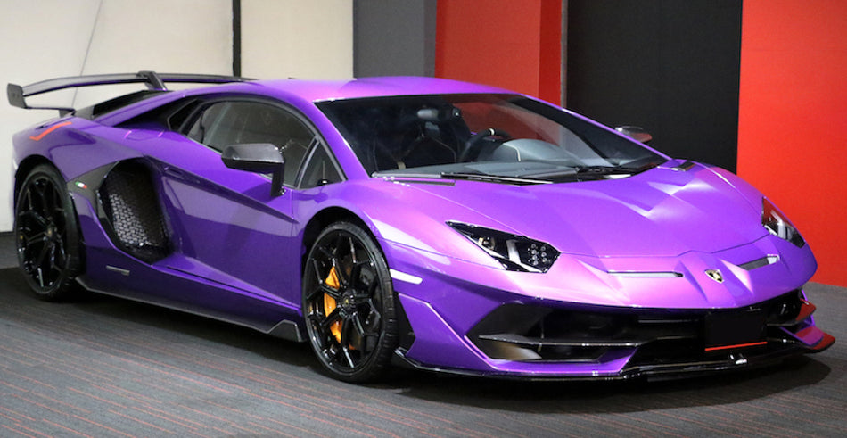 Lamborghini 0172 Viola Parsisea Tri-coat Basecoat Clearcoat Complete Gallon