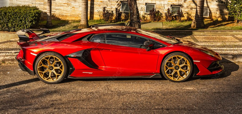 Lamborghini 0362 Rosso Khonsu Tri-Coat Pearl Basecoat Clearcoat