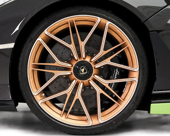 Lamborghini 0367 Oro Electrum (Wheel) Basecoat Clearcoat Complete Gallon Kit