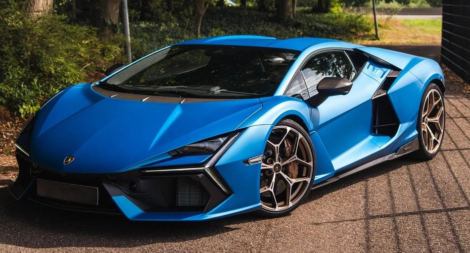 Lamborghini 0369 Blue Mehit (Matte) Basecoat Clearcoat Complete Gallon Kit