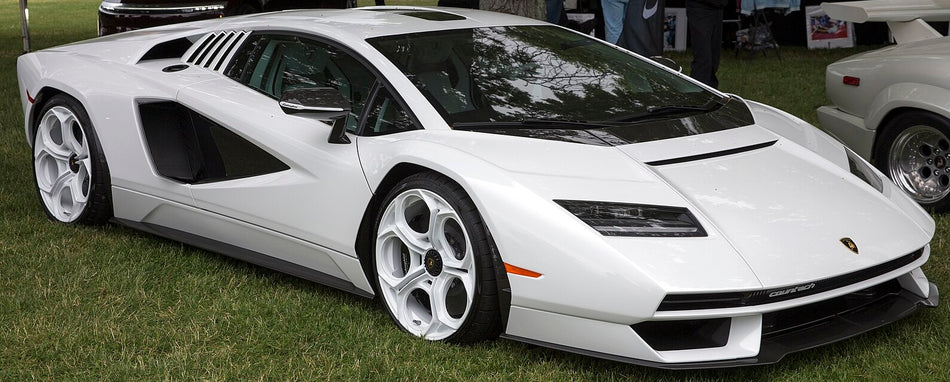 Lamborghini 231023 Impact White Basecoat With Reducer Gallon (Basecoat Only)