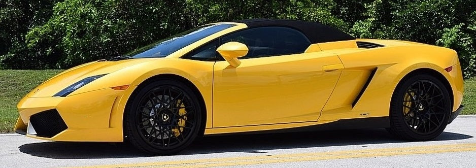 Lamborghini L0G1 Giallo Midas Tri-coat Pearl Basecoat Clearcoat Complete Gallon
