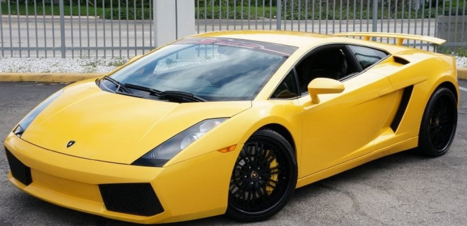 Lamborghini LY1K Giallo Halys Basecoat Clearcoat Quart Complete Paint Kit