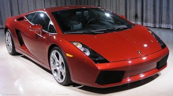 Lamborghini LY3W Rosso Metis Basecoat With Reducer Quart (Basecoat Only) Kit