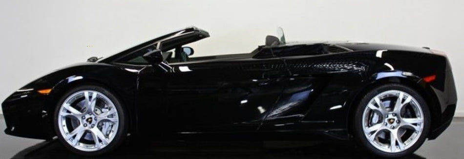 Lamborghini LY9B Nero Noctis Basecoat Clearcoat Complete Gallon Kit