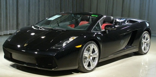 Lamborghini LZ9Y Nero Serapis Basecoat With Reducer Gallon (Basecoat Only) Kit