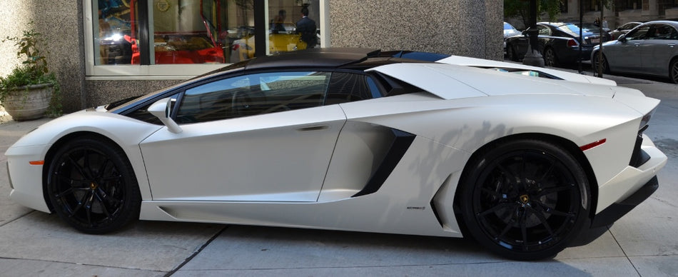 Lamborghini Q0C1 Bianco Canopus (Matte) Tri-Coat Basecoat Clearcoat Quart Paint