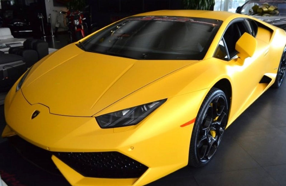 Lamborghini Q0C3 Giallo Horus (Matte) Tri-coat Basecoat Clearcoat Gallon Kit
